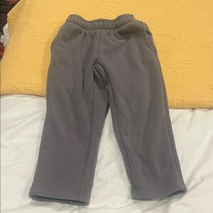 Zara Kids Gray Sweatpants Fleece Lined